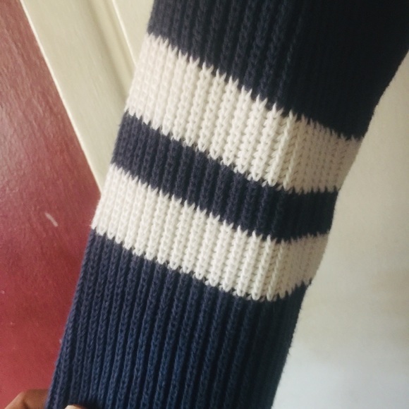 Sweater color navy with white - Picture 3 of 5